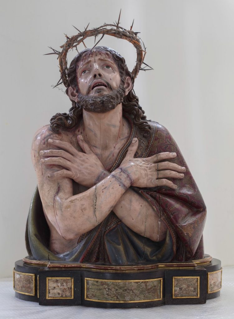 Restauradas Las Esculturas Del Ecce Homo Y Los Desposorios De La Virgen