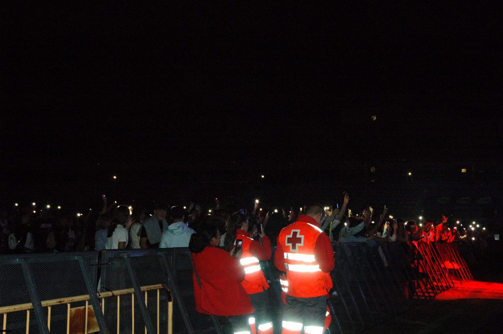 Festival en el estadio de la Fuensanta 2024.