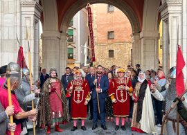 El Ayuntamiento de Cuenca ya custodia el pendón de Alfonso VIII