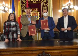 La Diputación y el Ayuntamiento de Cuenca renuevan el convenio de bomberos por 250.000 euros para tres años